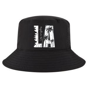 Los Angeles Women Graphic Tee Men California Print Cool Comfort Performance Bucket Hat