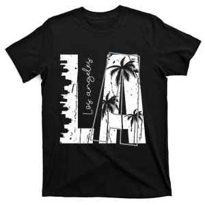 Los Angeles Women Graphic Tee Men California Print T-Shirt