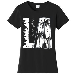 Los Angeles Women Graphic Tee Men California Print Women's T-Shirt