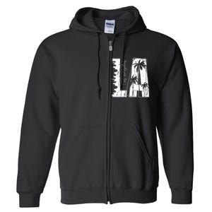 Los Angeles Women Graphic Tee Men California Print Full Zip Hoodie