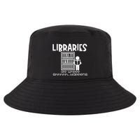 Libraries Are Where Shhhhh Happens Cool Comfort Performance Bucket Hat