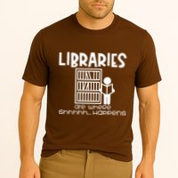 Libraries Are Where Shhhhh Happens Performance Shirt