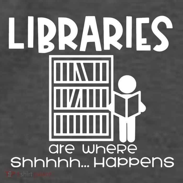 Libraries Are Where Shhhhh Happens Vector Backpack