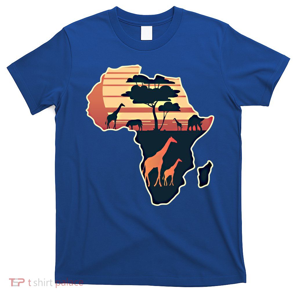 Love Africa With Africa Map In Pan African Gift T-Shirt