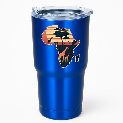Love Africa With Africa Map In Pan African Gift Tumbler