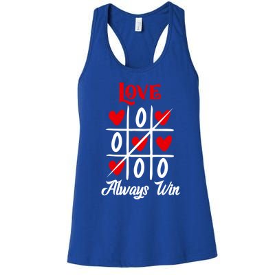 Love Always Win Meaningful Gift Women's Racerback Tank