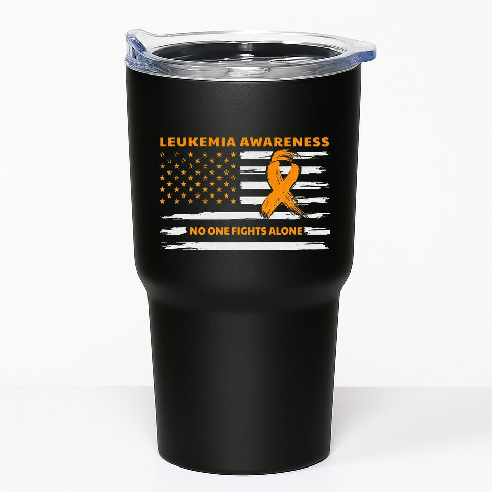 Leukemia Awareness We Fight Cancer Together Cure Leukemia Tumbler