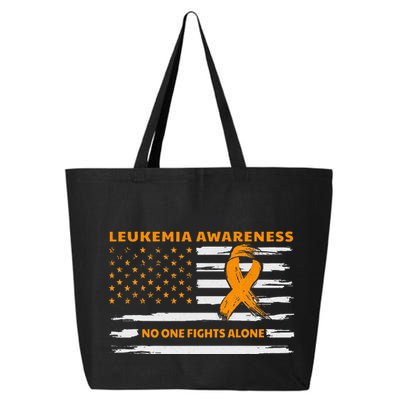 Leukemia Awareness We Fight Cancer Together Cure Leukemia 25L Jumbo Tote