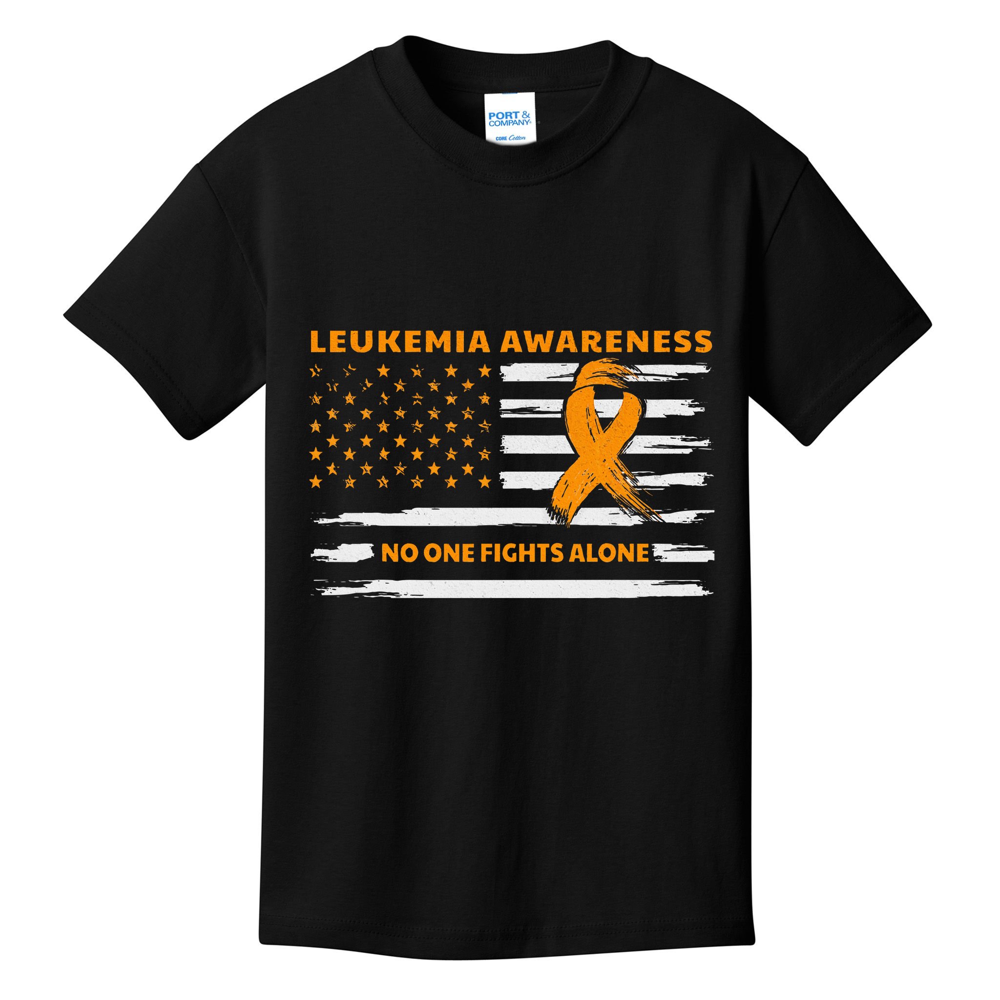 Leukemia Awareness We Fight Cancer Together Cure Leukemia Kids T-Shirt