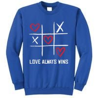 Love Always Win Gift Tall Sweatshirt