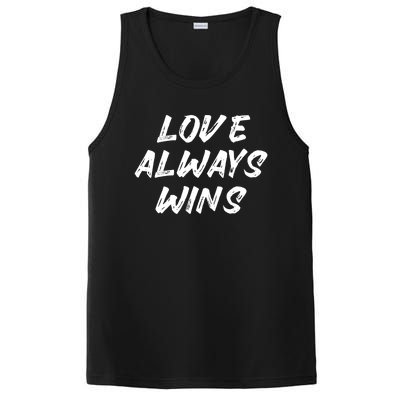 Love Always Wins Gift PosiCharge Competitor Tank