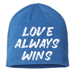 Love Always Wins Gift Sustainable Beanie