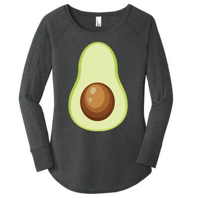 Love Avocado Women Avocado Lovers For And Girl Women's Perfect Tri Tunic Long Sleeve Shirt