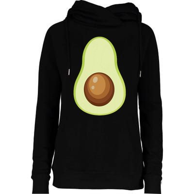 Love Avocado Women Avocado Lovers For And Girl Womens Funnel Neck Pullover Hood