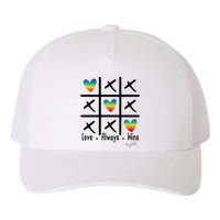 Love Always Wins Rainbow Shoelover99 Merch Ophelia Nichols Yupoong Adult 5-Panel Trucker Hat