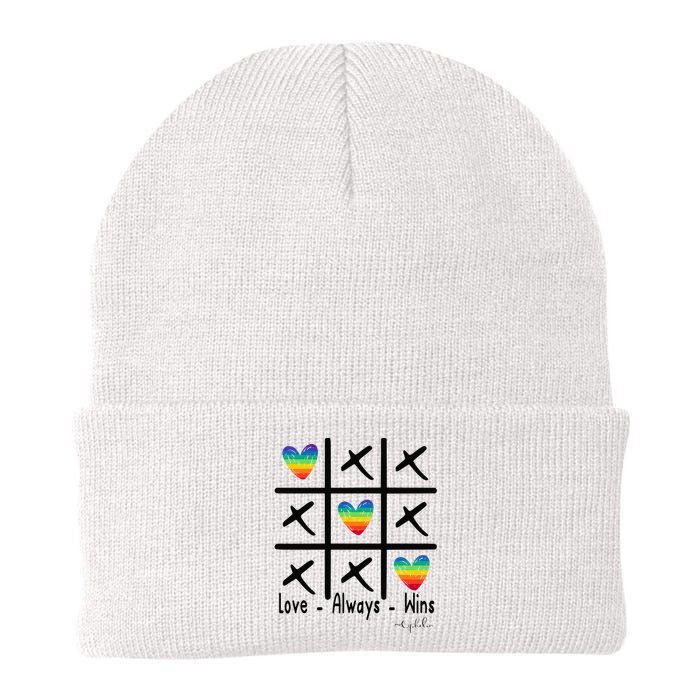 Love Always Wins Rainbow Shoelover99 Merch Ophelia Nichols Knit Cap Winter Beanie