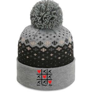 Love Always Wins Red Shoelover99 Merch Ophelia Nichols The Baniff Cuffed Pom Beanie