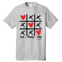 Love Always Wins Red Shoelover99 Merch Ophelia Nichols Tall T-Shirt