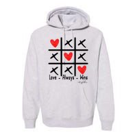 Love Always Wins Red Shoelover99 Merch Ophelia Nichols Premium Hoodie