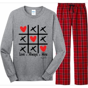 Love Always Wins Red Shoelover99 Merch Ophelia Nichols Long Sleeve Pajama Set