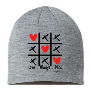 Love Always Wins Red Shoelover99 Merch Ophelia Nichols Sustainable Beanie