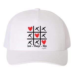 Love Always Wins Red Shoelover99 Merch Ophelia Nichols Yupoong Adult 5-Panel Trucker Hat