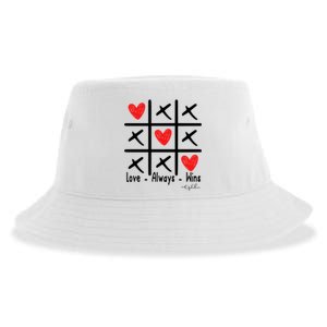 Love Always Wins Red Shoelover99 Merch Ophelia Nichols Sustainable Bucket Hat