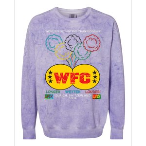 Lxix Apparel Wfc Rings Pepper Colorblast Crewneck Sweatshirt