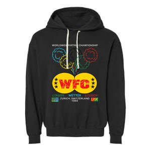 Lxix Apparel Wfc Rings Pepper Garment-Dyed Fleece Hoodie