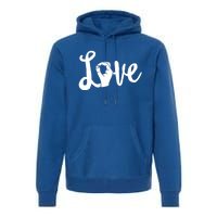 Love Always Wins Gift Asl Gift Teacher Deaf Awareness Gift Premium Hoodie