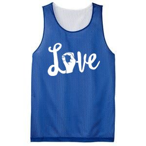 Love Always Wins Gift Asl Gift Teacher Deaf Awareness Gift Mesh Reversible Basketball Jersey Tank