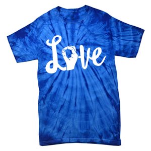 Love Always Wins Gift Asl Gift Teacher Deaf Awareness Gift Tie-Dye T-Shirt