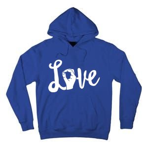 Love Always Wins Gift Asl Gift Teacher Deaf Awareness Gift Tall Hoodie