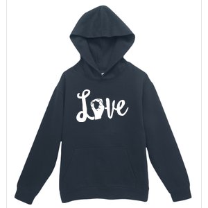 Love Always Wins Gift Asl Gift Teacher Deaf Awareness Gift Urban Pullover Hoodie