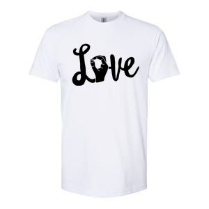 Love Always Wins Gift Asl Gift Teacher Deaf Awareness Gift Softstyle CVC T-Shirt