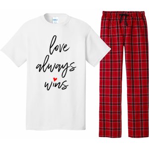 Love Always Wins Gift Pajama Set