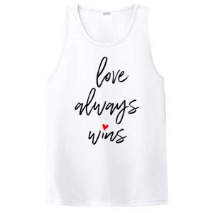 Love Always Wins Gift PosiCharge Competitor Tank