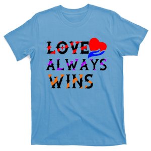 Love Always Wins Valentines Day Tees For Valentine Gift T-Shirt