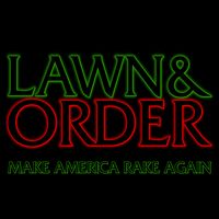 Lawn And Order Make America Rake Again 16oz Travel Tumbler