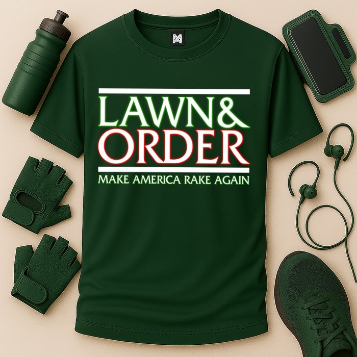 Lawn And Order Make America Rake Again Performance Shirt