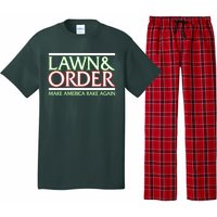 Lawn And Order Make America Rake Again Pajama Set