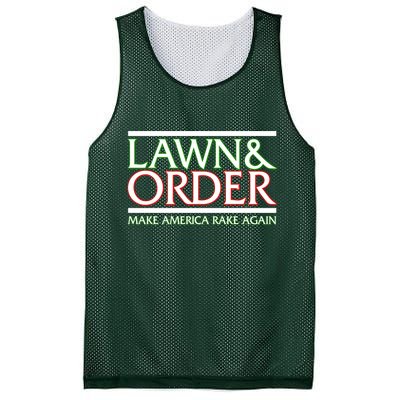 Lawn And Order Make America Rake Again Mesh Reversible Basketball Jersey Tank