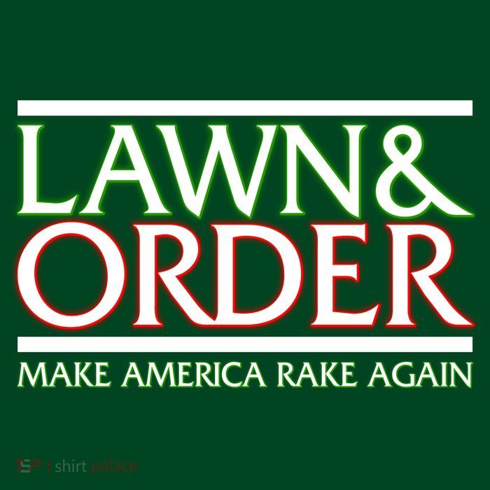 Lawn And Order Make America Rake Again Visor