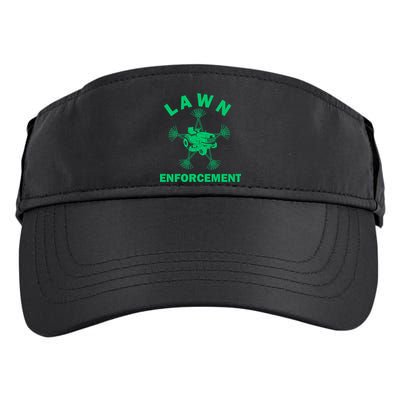Lawn Enforcement Adult Drive Performance Visor