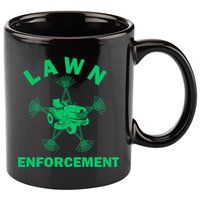 Lawn Enforcement 11oz C Handle Ceramic Mug
