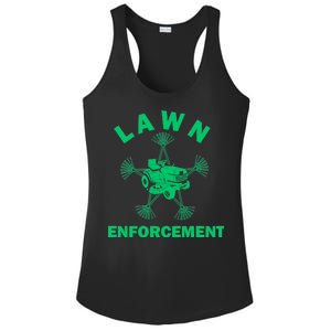 Lawn Enforcement Ladies PosiCharge Competitor Racerback Tank