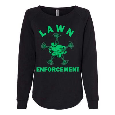 Lawn Enforcement Womens California Wash Sweatshirt