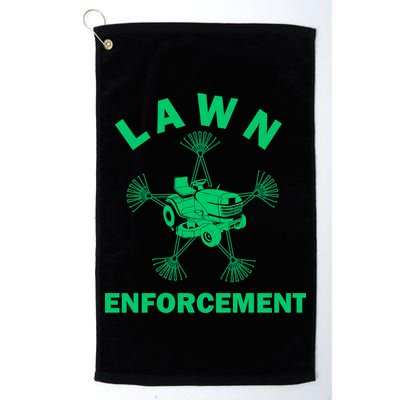 Lawn Enforcement Golf Towel