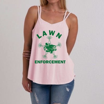 Lawn Enforcement Women's Strappy Tank