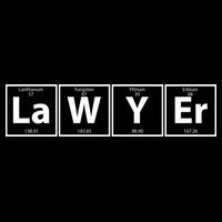 Lawyer Chemistry Periodic Table Flat Bill Trucker Hat
